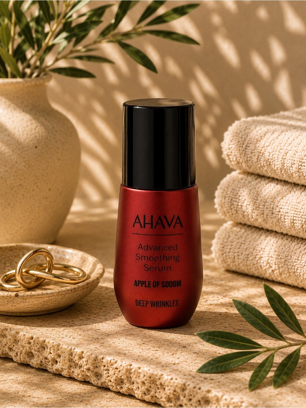 AHAVA Apple of Sodom Advanced Smoothing Serum 1 fl oz Made in Israel